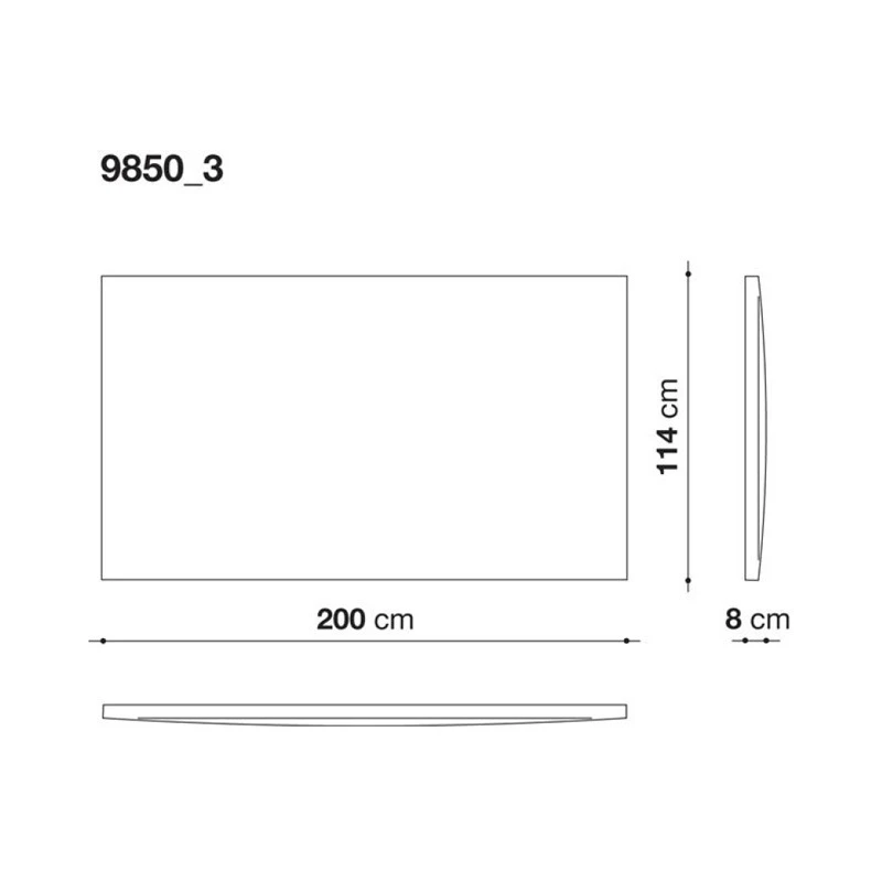 Maxalto OVIDIO Kopfteil - Breite 200 cm