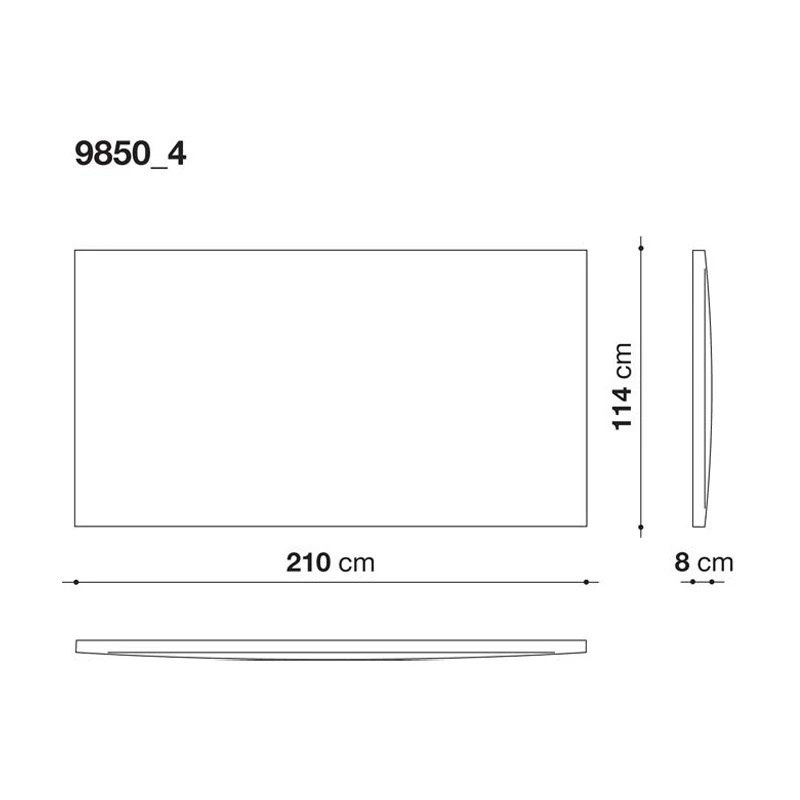 Maxalto OVIDIO Kopfteil - Breite 210 cm