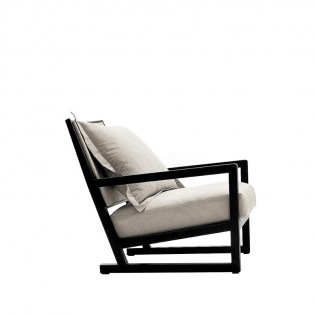 Maxalto CLIO Sessel, mit gepolsterter Rückenlehne