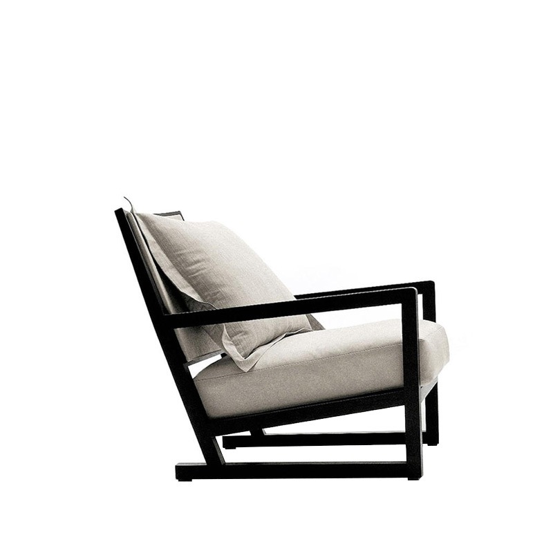 Maxalto CLIO Sessel, mit gepolsterter Rückenlehne