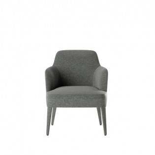 Maxalto FEBO Armlehnstuhl LOW, Beine bezogen