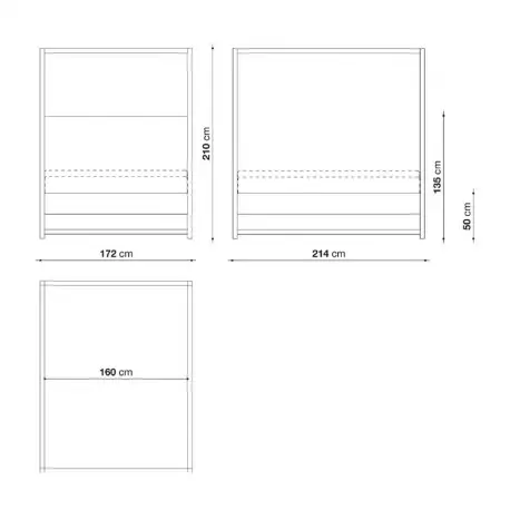 Maxalto ALCOVA 09 Bett - für Matratze 160 x 200 cm